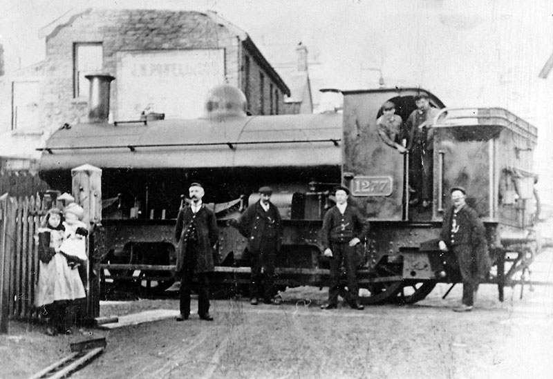 Locomotive at Ivy Bush