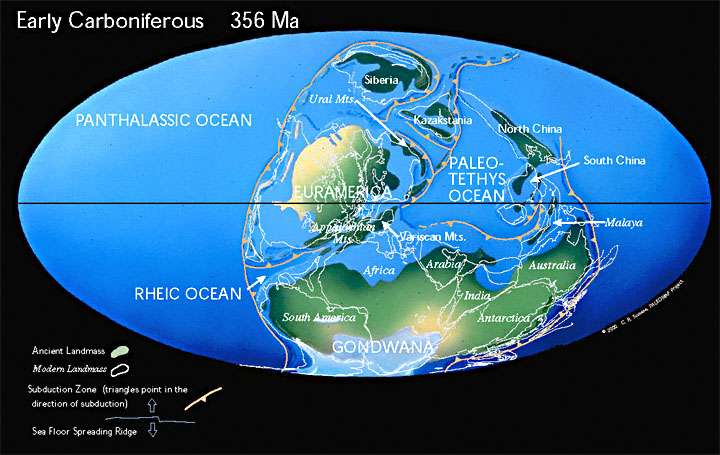 Early Carboniferous World
