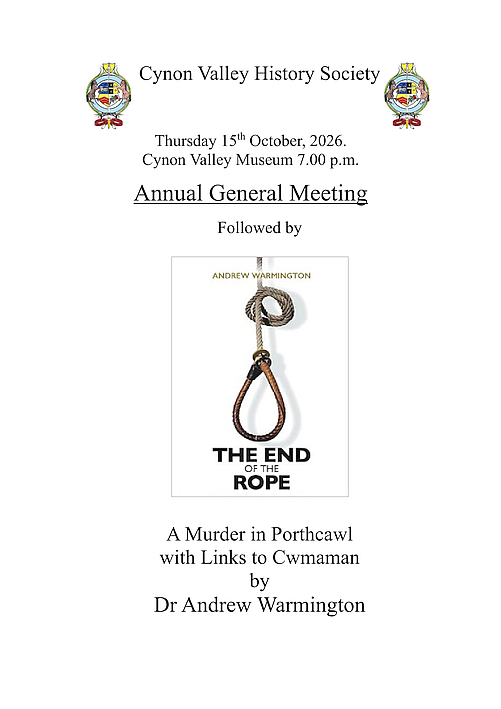 October AGM and lecture