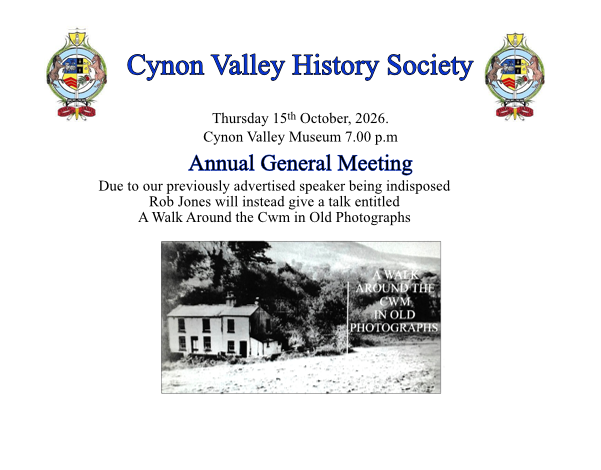 October AGM and lecture
